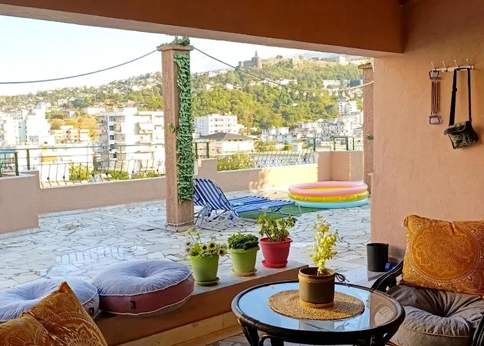 The View And Terrace Villa Gjirokastra